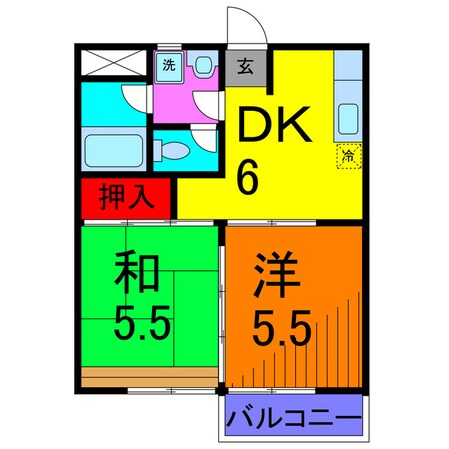 パルビス・パークの物件間取画像